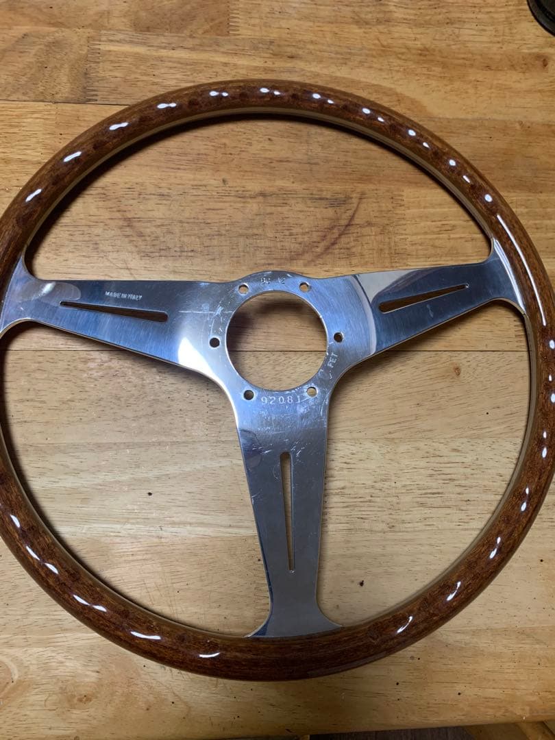 NARDI ナルディ38φ ウッドステアリング