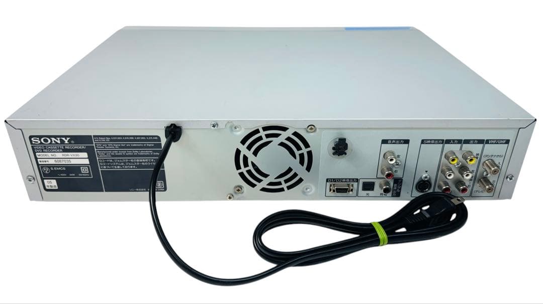 SONY ダビング機能搭載 VHSビデオ一体型DVDレコーダー RDR-VX30