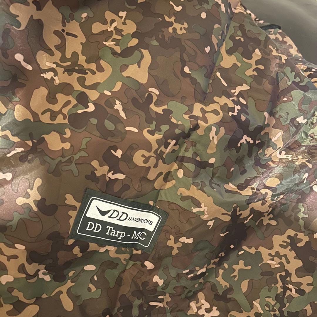 【美品・人気商品】DD Tarp3×3 マルチカム おまけ付