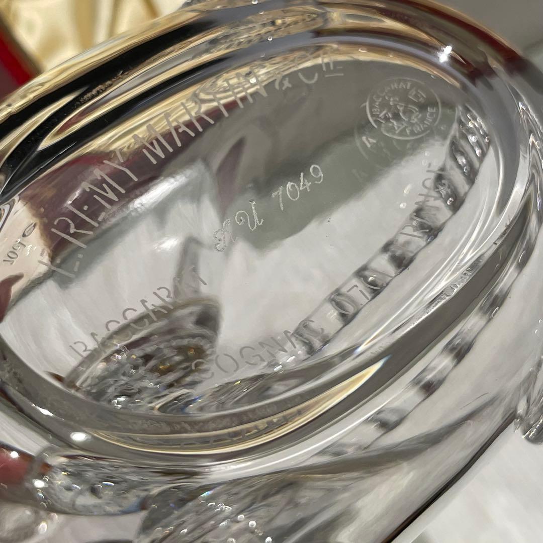 ②Baccarat レミーマルタン ルイ13世 グラス　空瓶 バカラ　箱入り