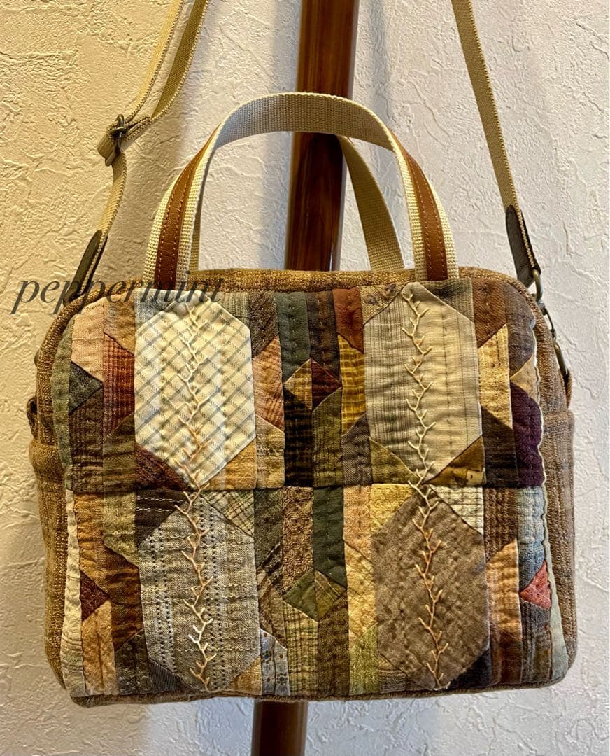 パッチワークバッグ2wayバッグ