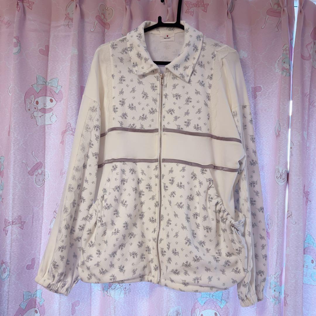 merry jenny flowerコンビトラックジャケット