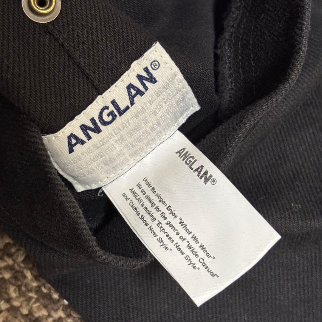 ANGLAN アングラン　バルーン　オーバーオール　ブラック　musinsa