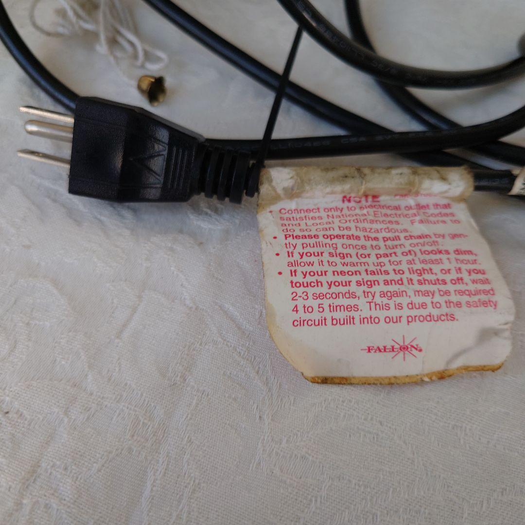 【アンティーク】Miller Lite　ネオンサイン【レア】