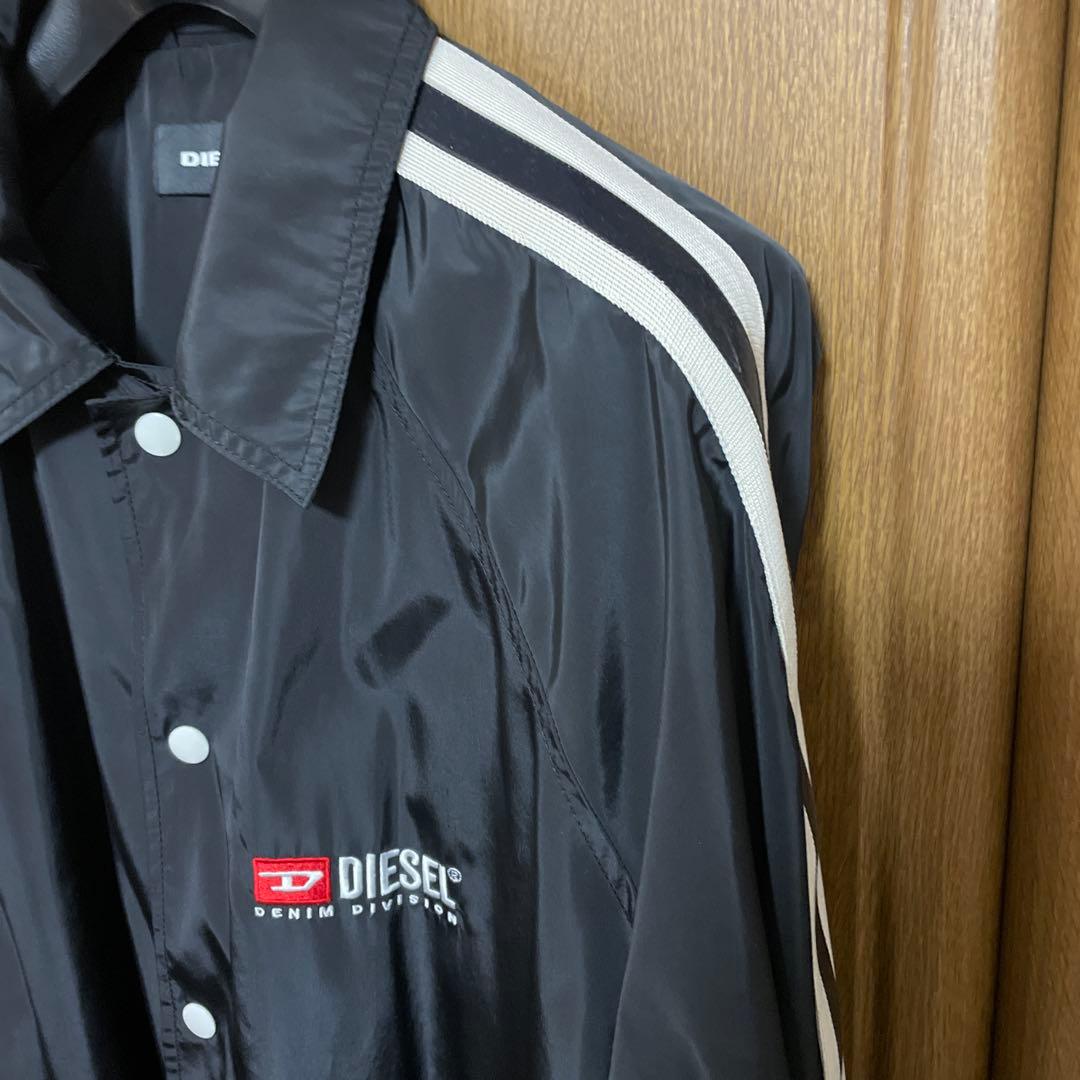 【美品】DIESEL コーチジャケット XL ブラック
