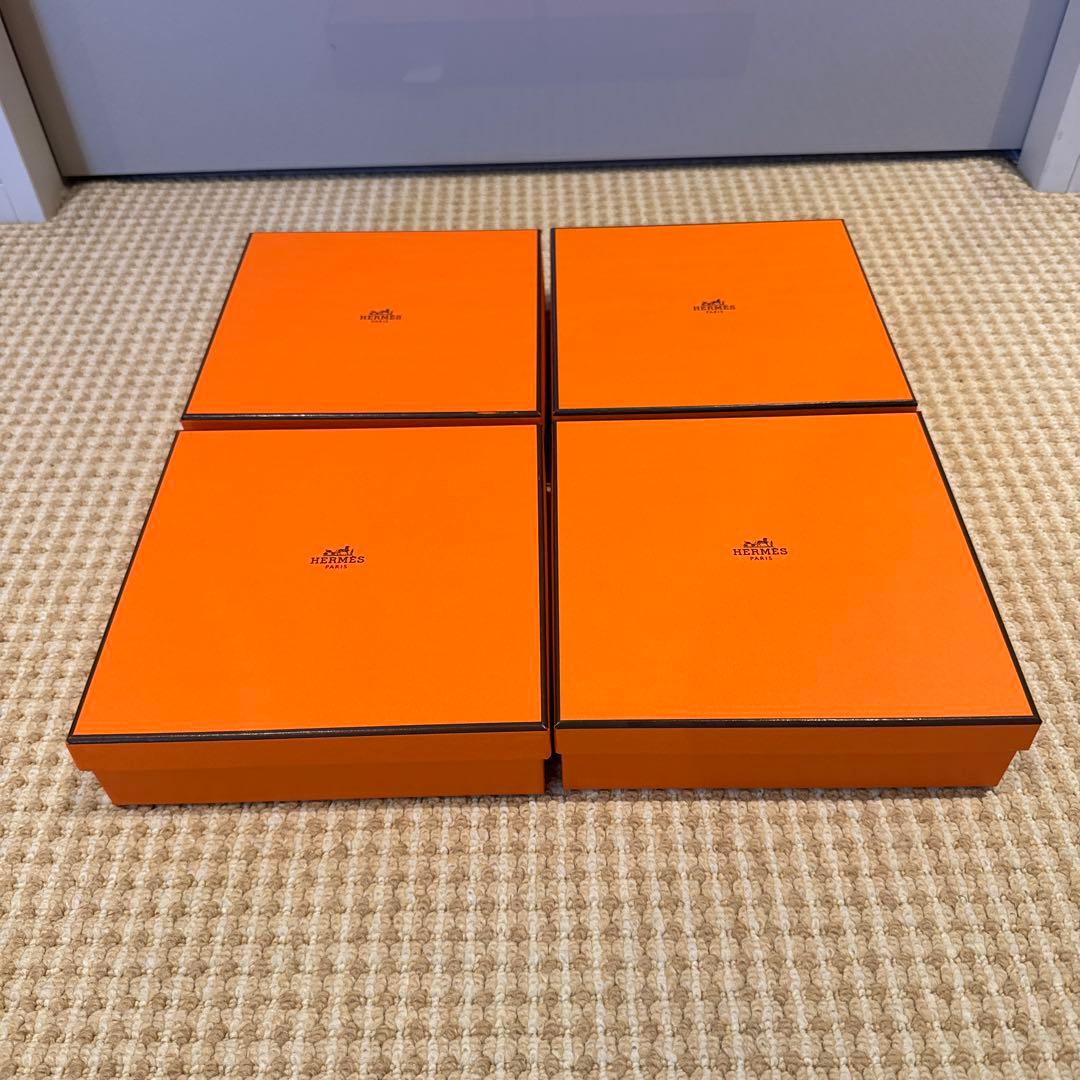 エルメス　空箱　4個セット