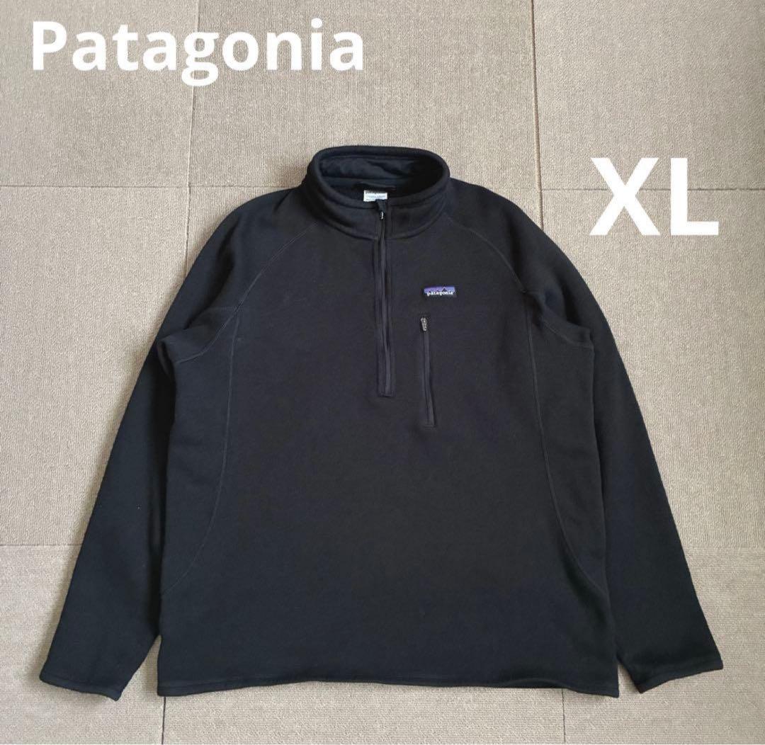 Patagonia ベターセーター ハーフジップ フリース XL 黒