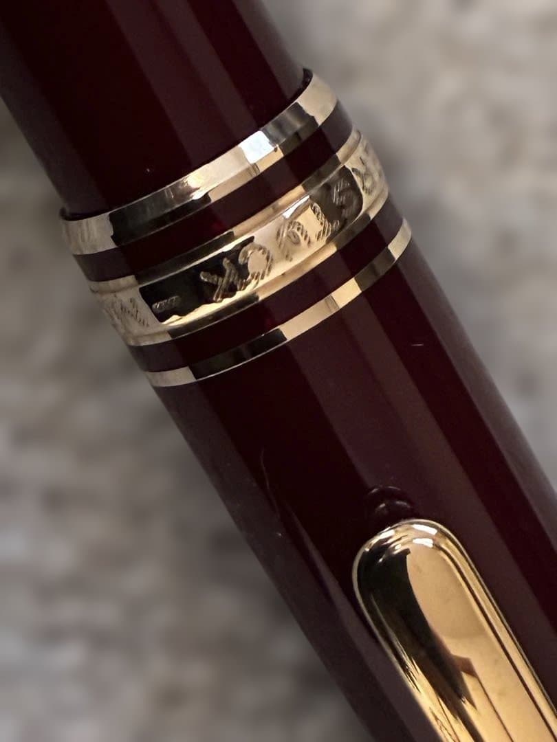 ◾️ボルドー美品◾️モンブラン◾️マイスターシュテュッククラシック164 ◾️ボールペン