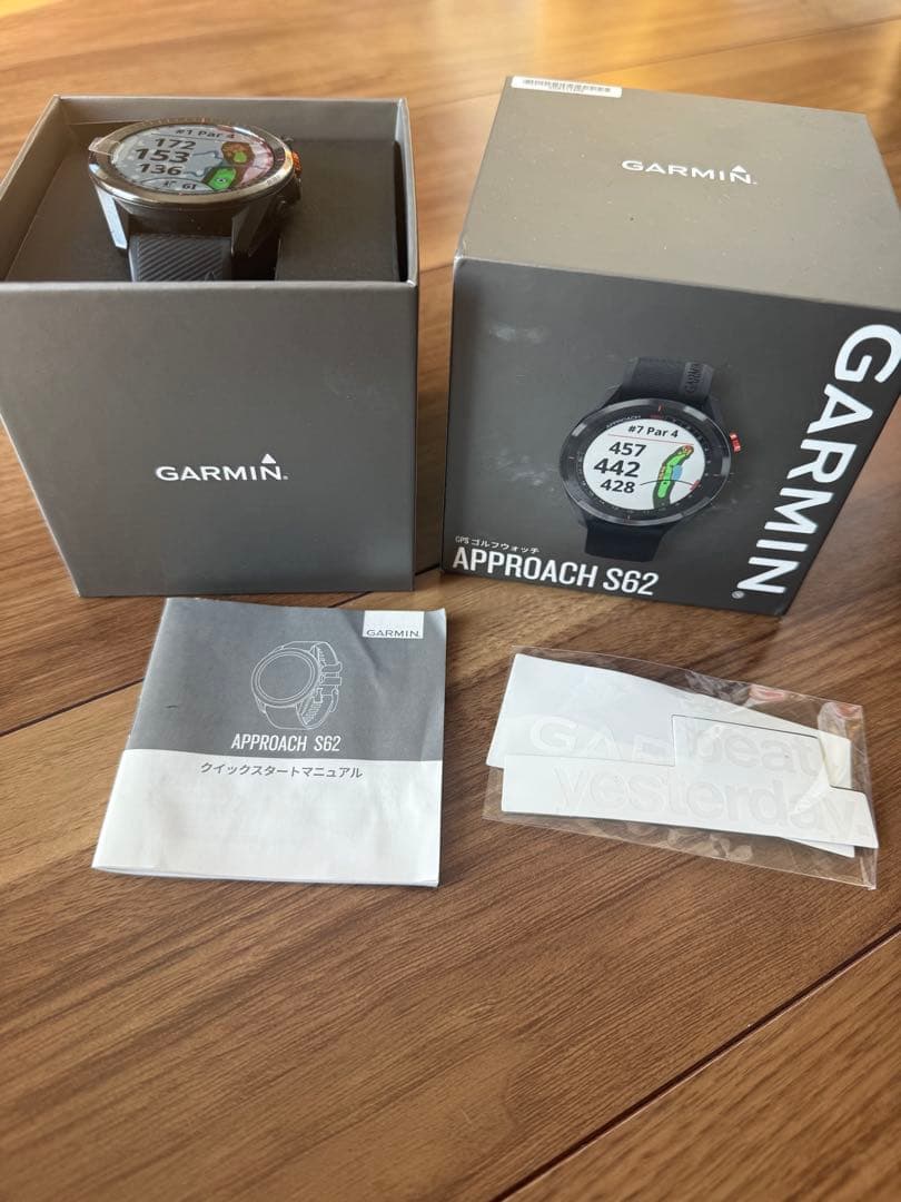 GARMIN APPROACH S62 GPS ゴルフウォッチ