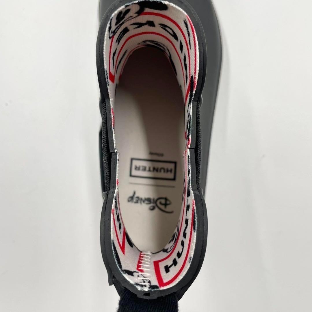 【未使用に近い】HUNTER ハンター ディズニー ミッキー レインブーツ