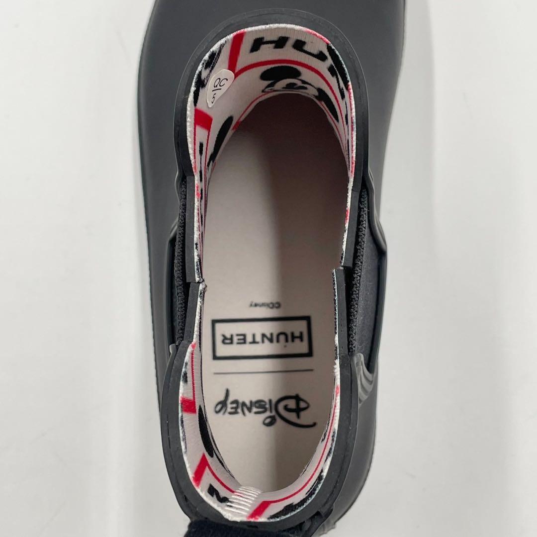 【未使用に近い】HUNTER ハンター ディズニー ミッキー レインブーツ