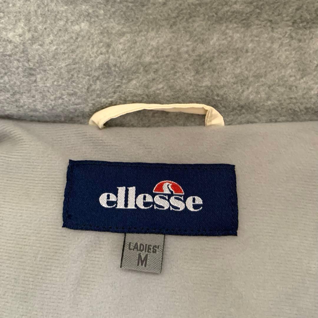 ellesse ベージュ スキーウェア 上下グローブセット