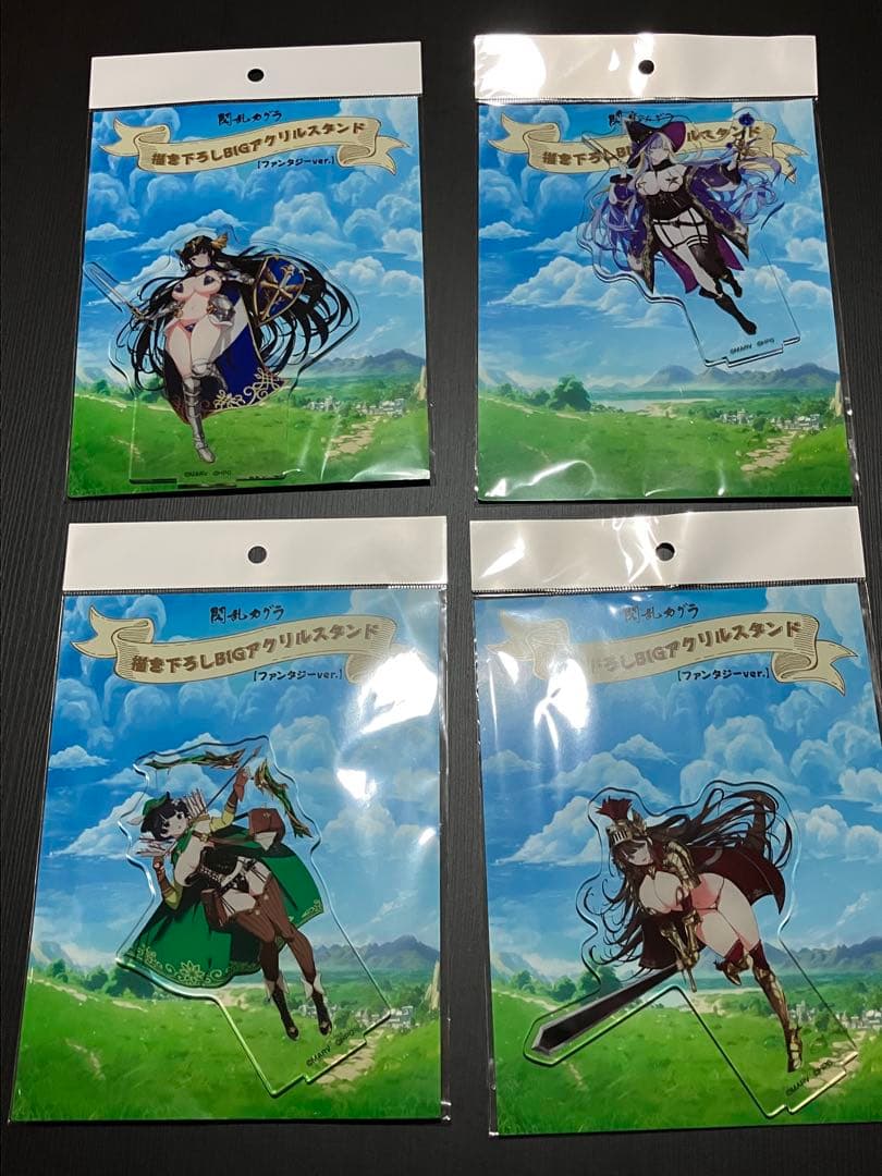 未開封 閃乱カグラドンキファンタジーver BIGアクリルスタンド　4種