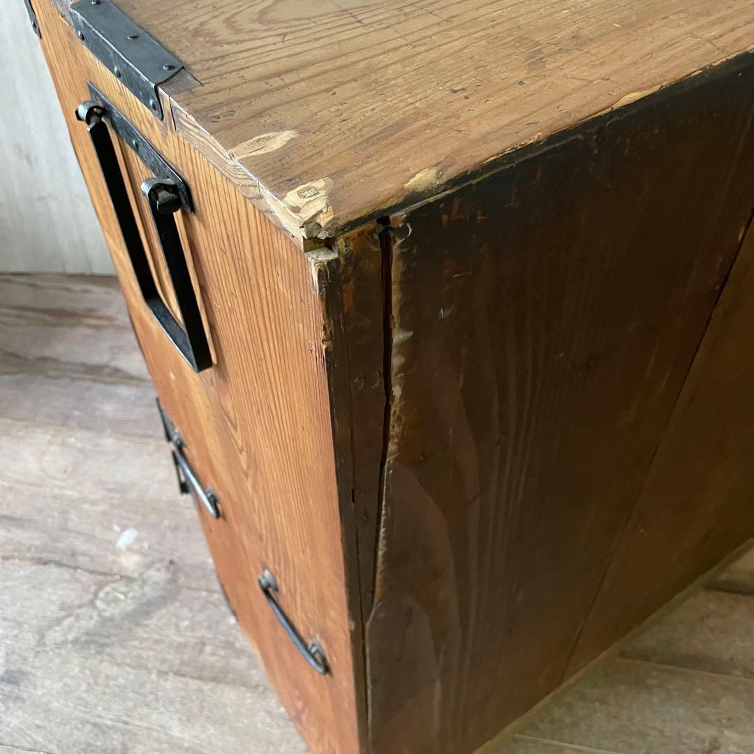 重ね箪笥 和製アンティーク 和箪笥 昭和レトロ アンティーク家具 古家具 収納