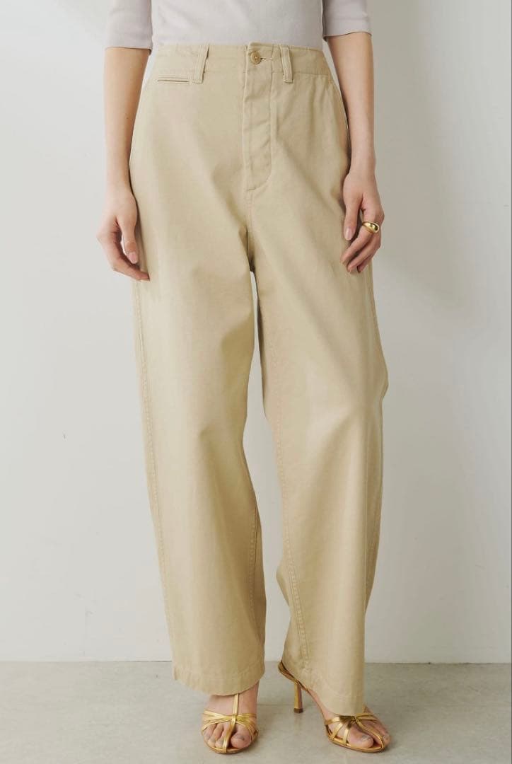 【美品】バイオ加工チノパンツ