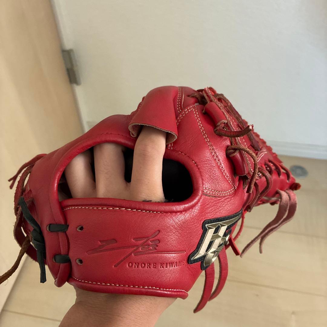 Kiwami プロフェッショナルプレイヤー用 レッドグローブ