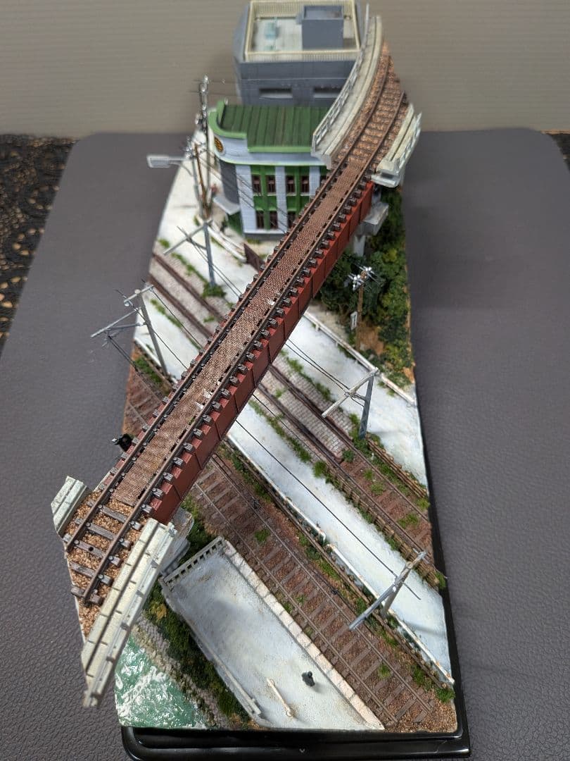 No.57鉄道Nゲージジオラマ車両、貨車 バス等付き