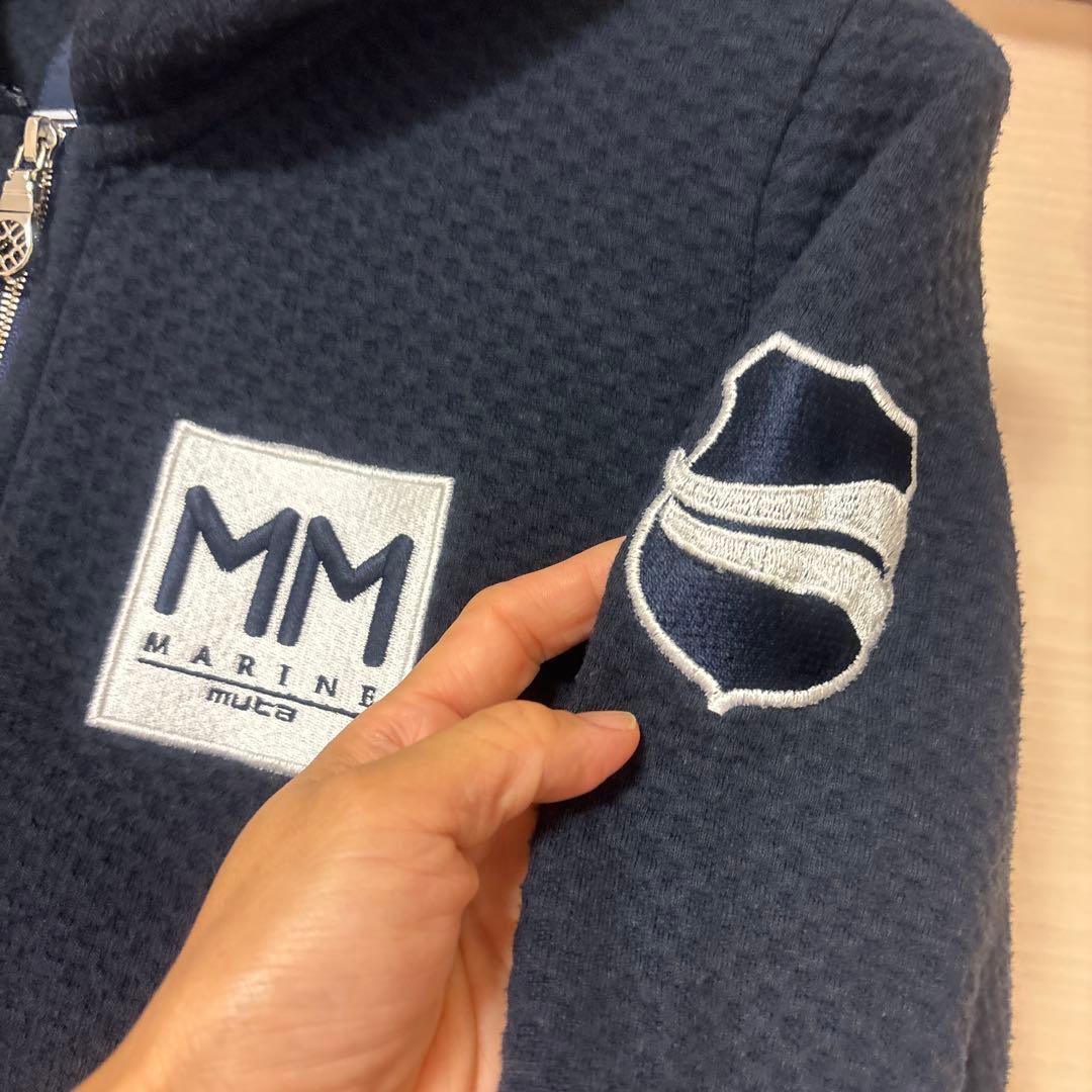 MM MARINE フード付きセーター ネイビー