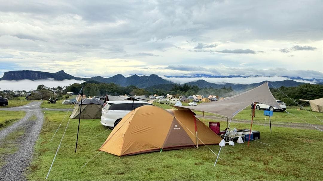  peak アメニティドームM テント4回使用