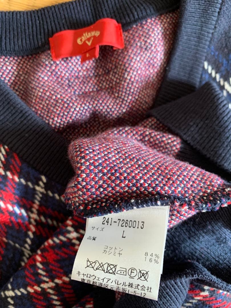 Callaway（キャロウェイ） セーター Lサイズ ネイビー系