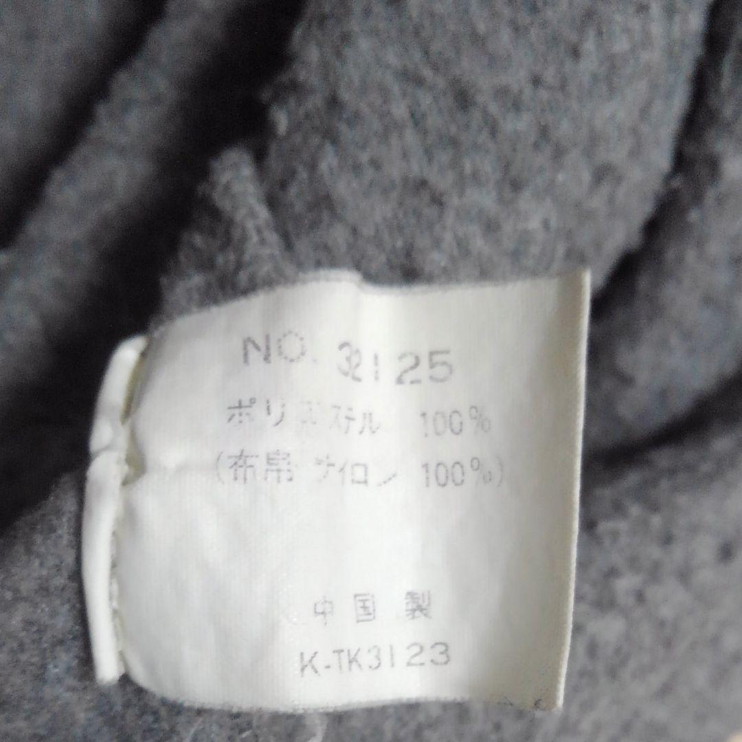 トニーアルバ ALVA ハーフジップ ナイロンジャケット フリース 黒灰 90s