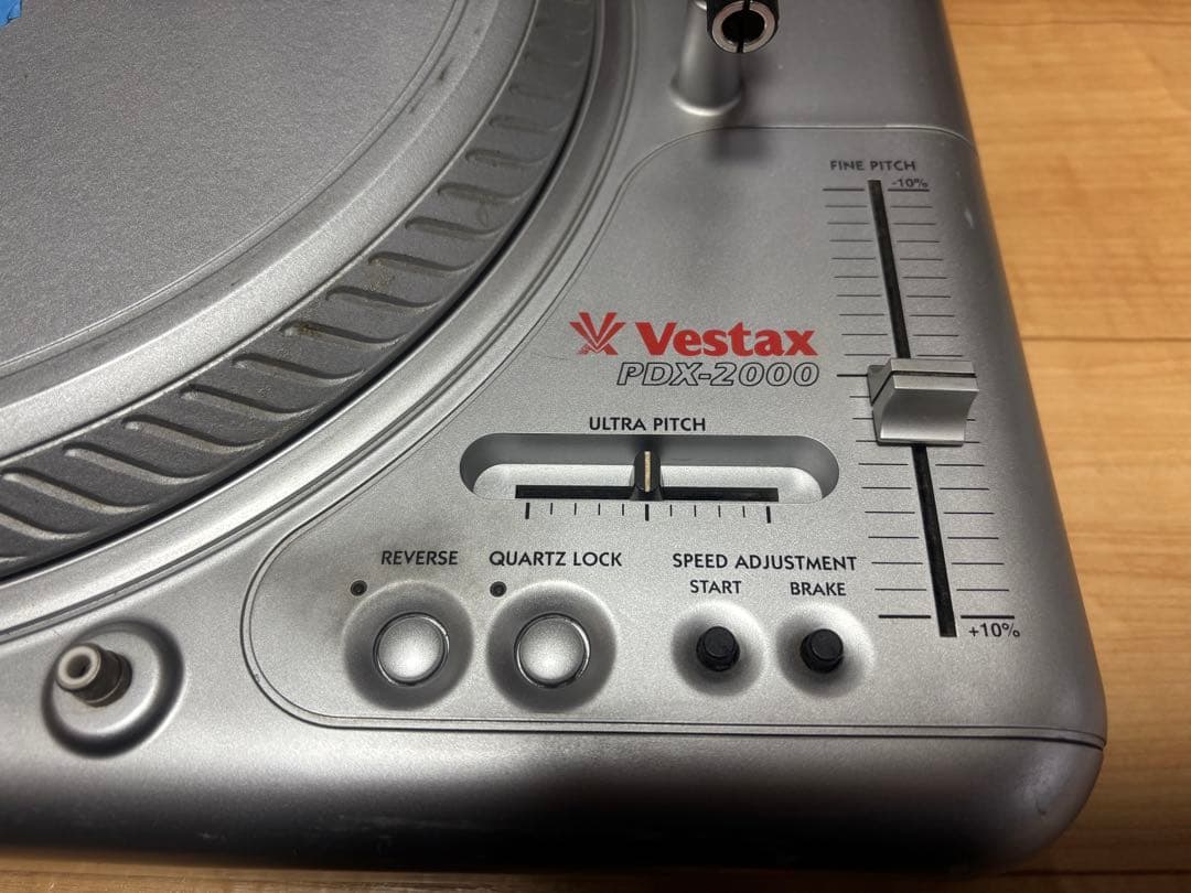 Vestax PDX-2000 1台+ジャンク1台+ダストカバー