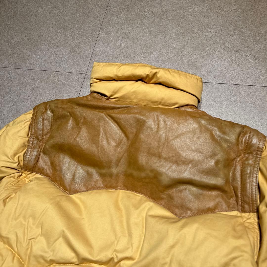 Moncler ダウンジャケット　ダウンベスト　レザー　80s 90s