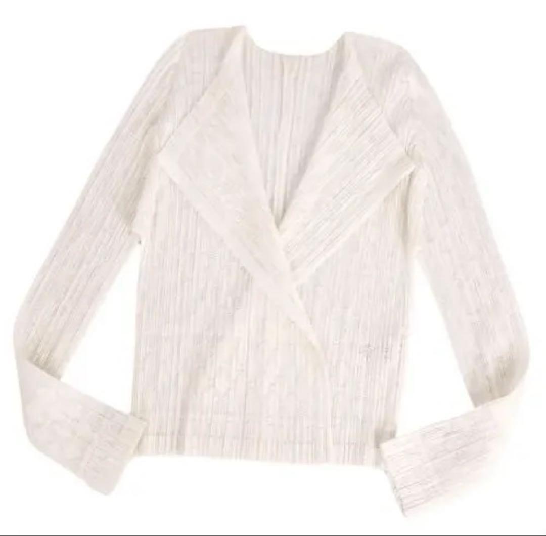 ✨美品✨プリーツプリーズ イッセイミヤケ PLEATS PLEASEカーディガン