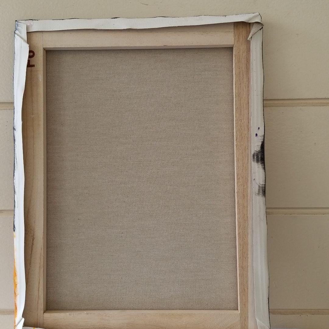 油絵　専用　微笑む優しい犬