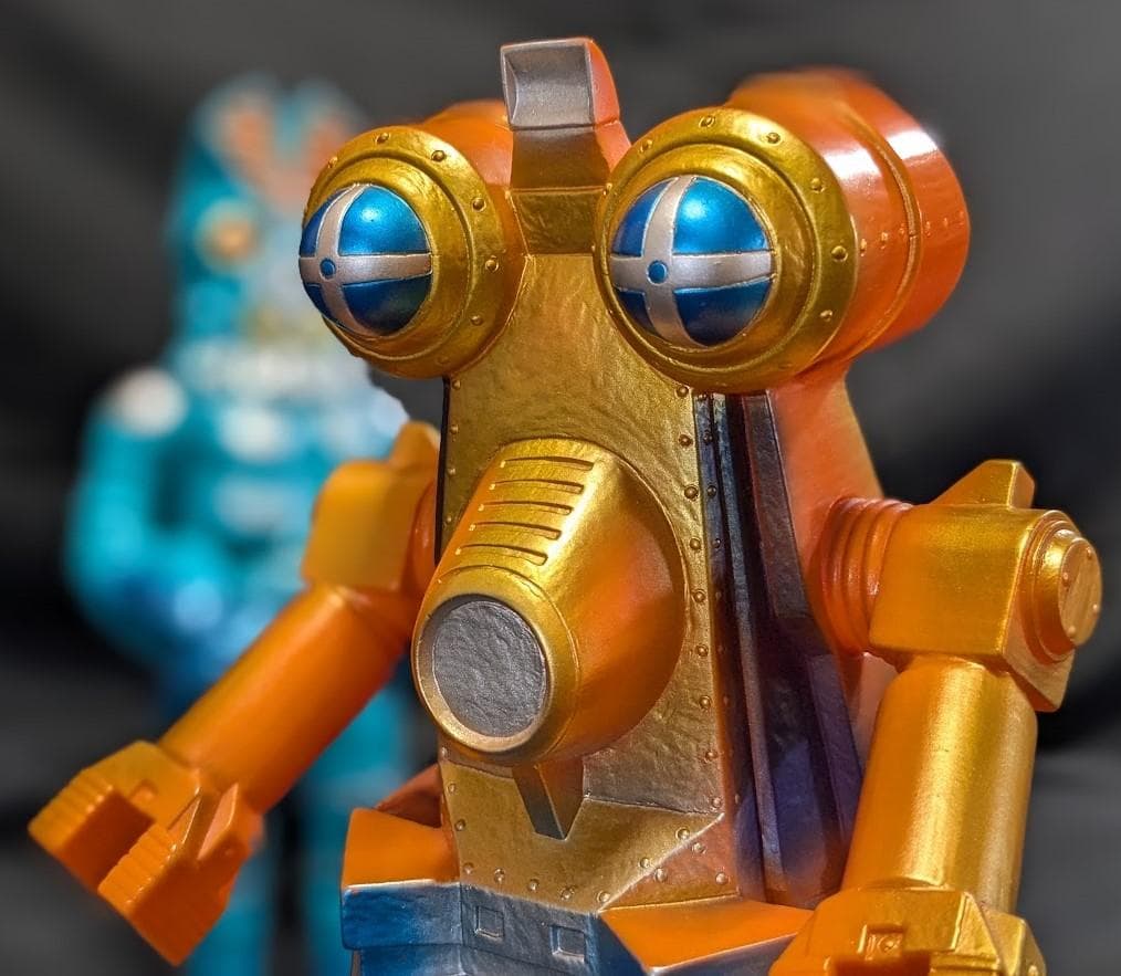 バルタン星人Jr.＆ビルガモ（やまなや怪獣郷）ソフビフィギュア２体セット