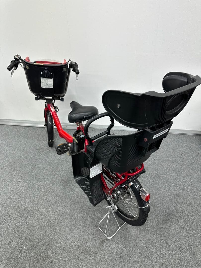 3人乗り対応電動自転車　ブリヂストンアンジェリーノ チャイルドシート付き　お得