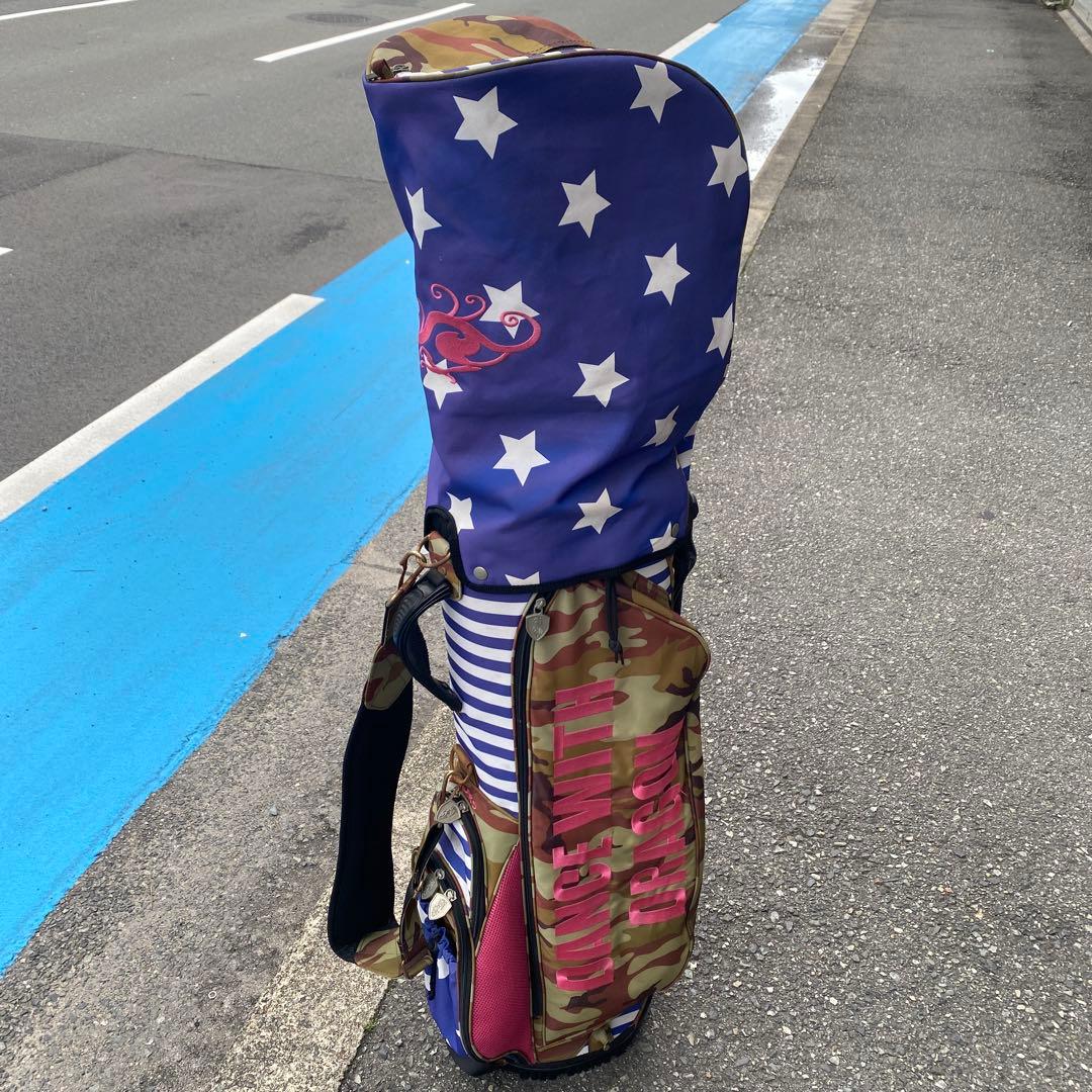 希少！ダンスウィズドラゴンスタンド式キャディーバッグ！￼