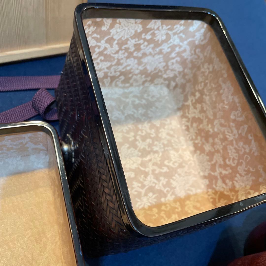 【東 竹園斎】(作)の『御所籠』一式　茶道具　共箱