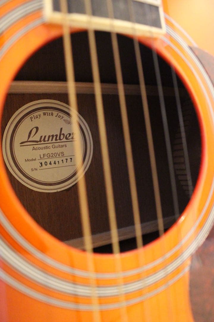 【美品】Lumber アコースティックギター サンバースト