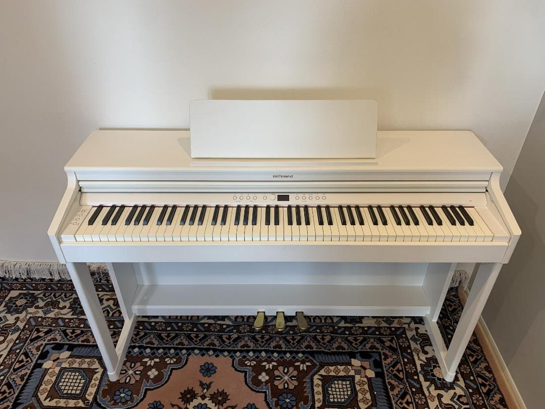 Roland RP701-WH ホワイト 電子ピアノ 椅子付き