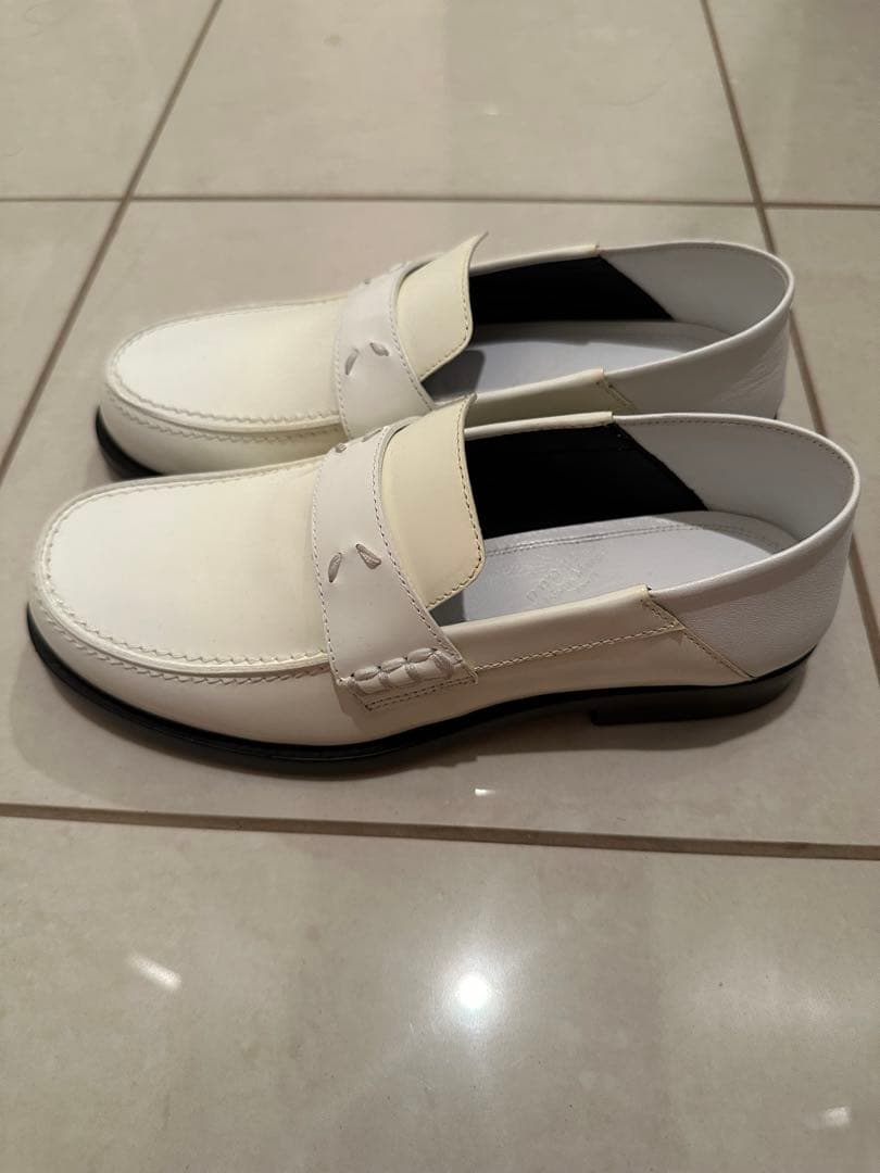 Maison Margiela/ホワイトローファー/35/新品未使用