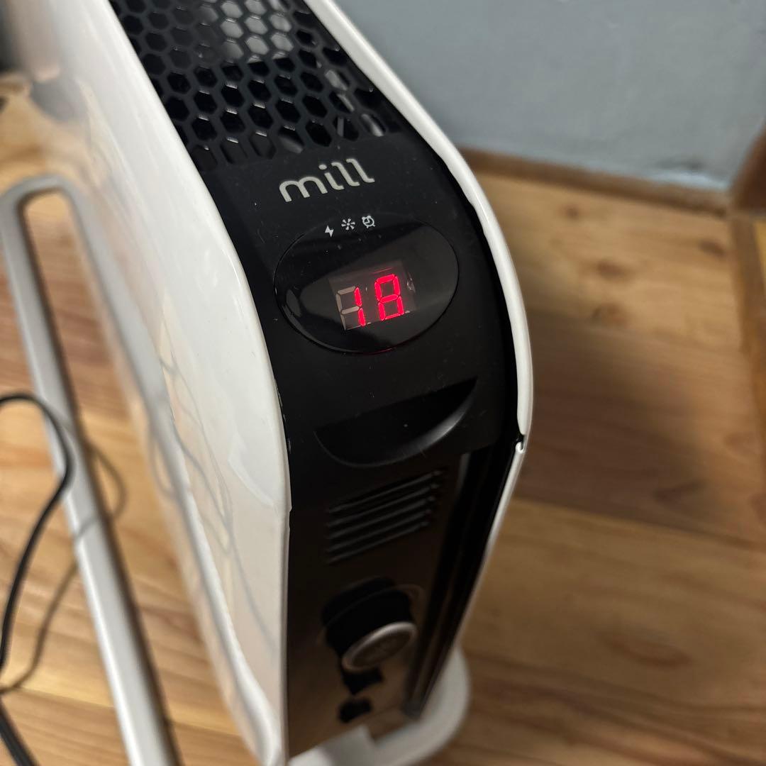 美品 Mill コンペクション パネルヒーター YSG-1000LED(W)