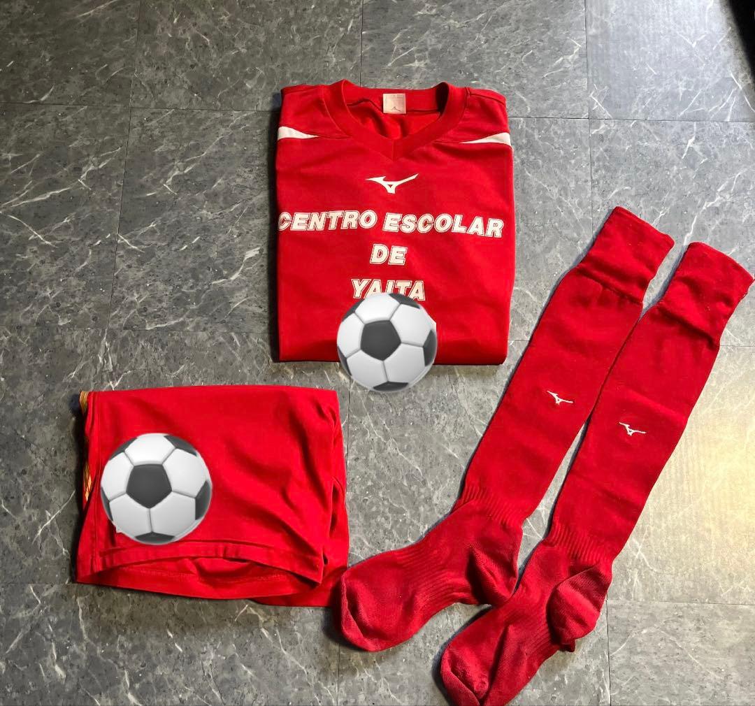 矢板中央 赤ユニフォーム 長袖