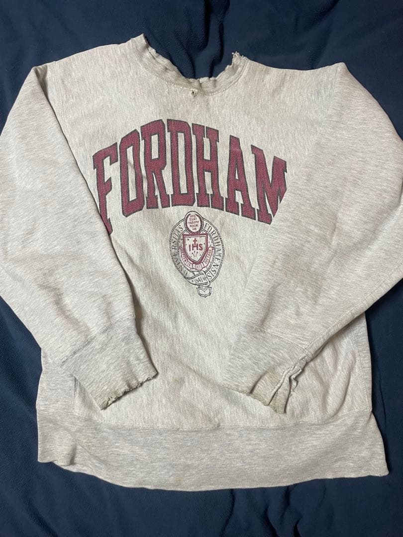 60sリバースウィーブ ヴィンテージFordham 　染み込み激レア
