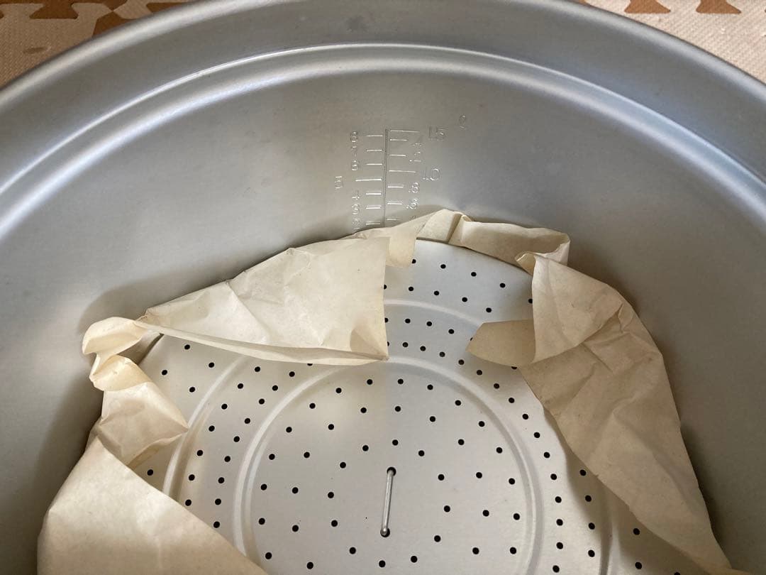 防災キャンプ　 未使用8合炊き炊飯器&レギュレーター&ホース一式　種火保温機能