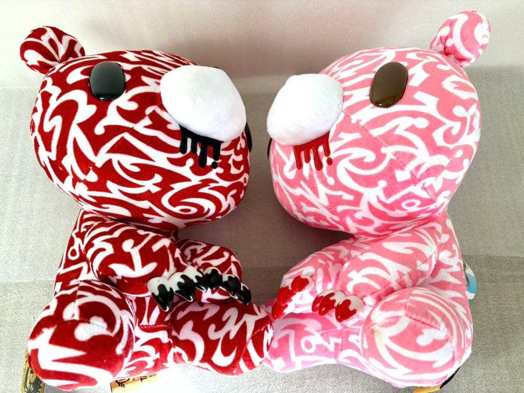 タグ付 いたずらぐまのグル〜ミ〜 ぬいぐるみ　20周年　チャックスGP ポーチ