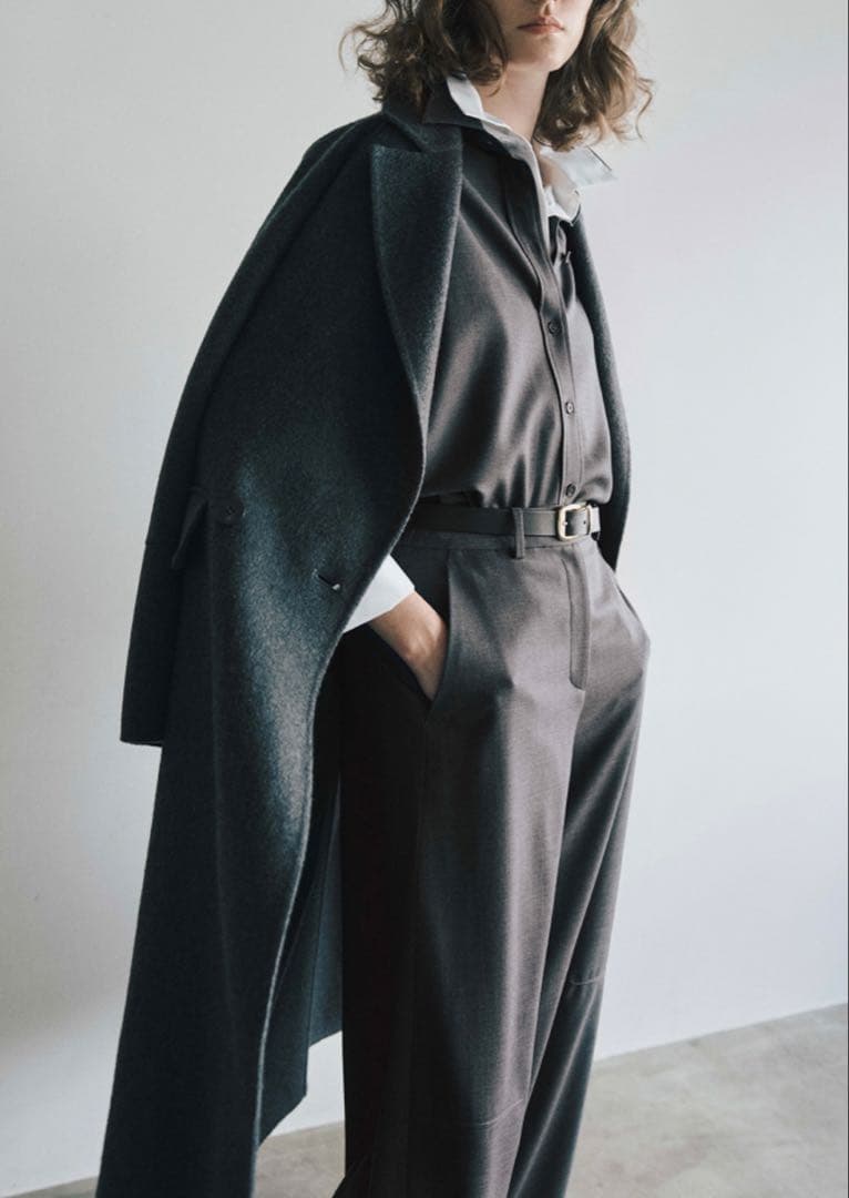 2025FW【セオリーリュクス】完売 SAXONYブラウス38 Mサイズ