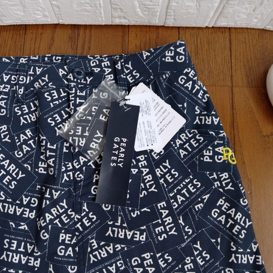 PEARLY GATES GOLF　ミニスカート ロゴプリントスカート サイズS