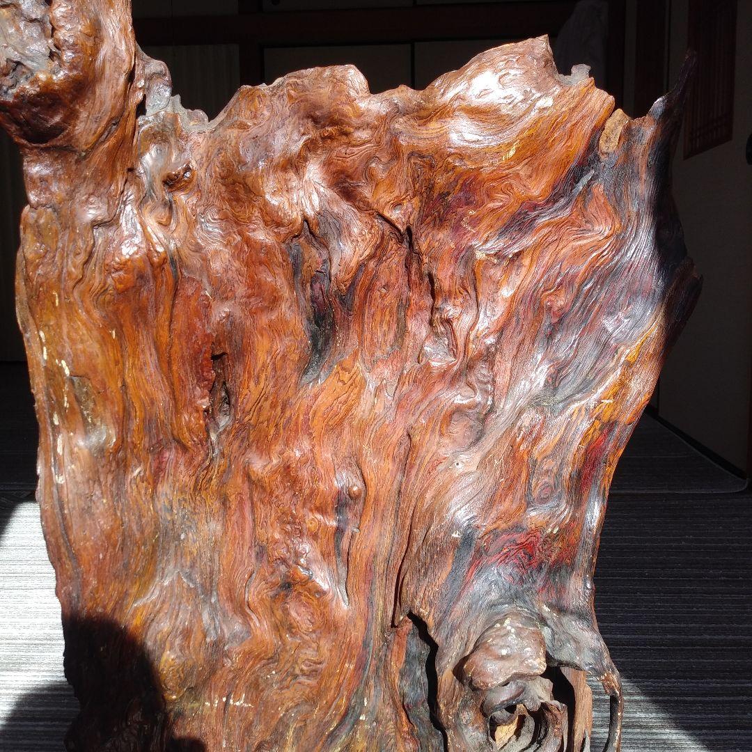 【貴重】屋久杉　原木　こぶ　オブジェ　置物　天然木