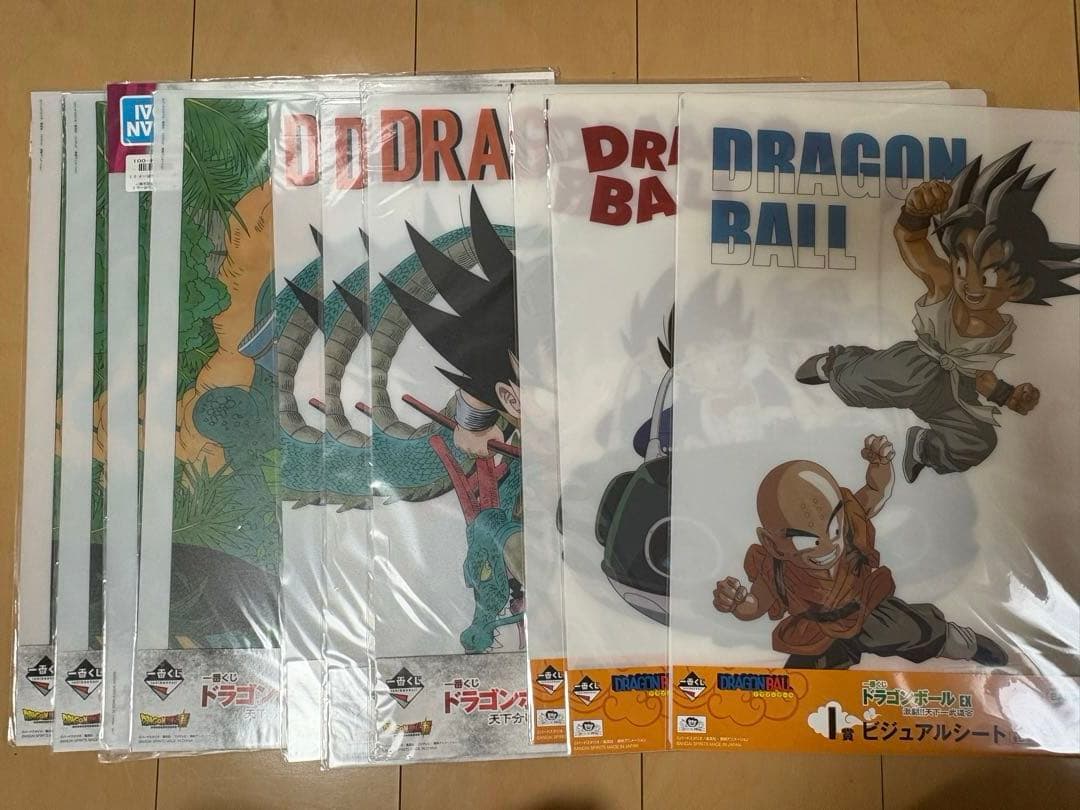 ドラゴンボール 1番くじ ビジュアルボード 58種類92枚