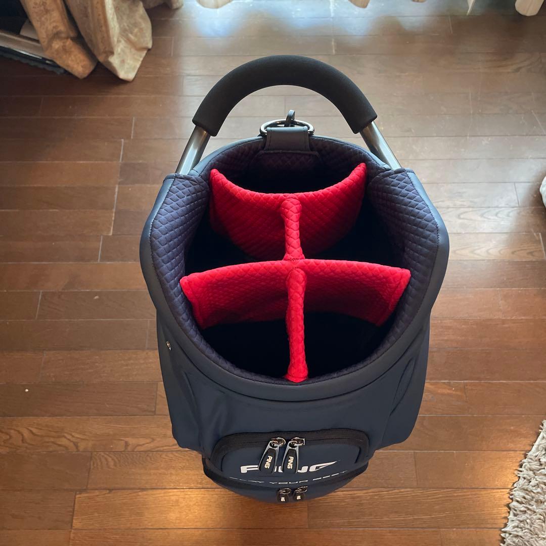 PING ゴルフバッグ ネイビー