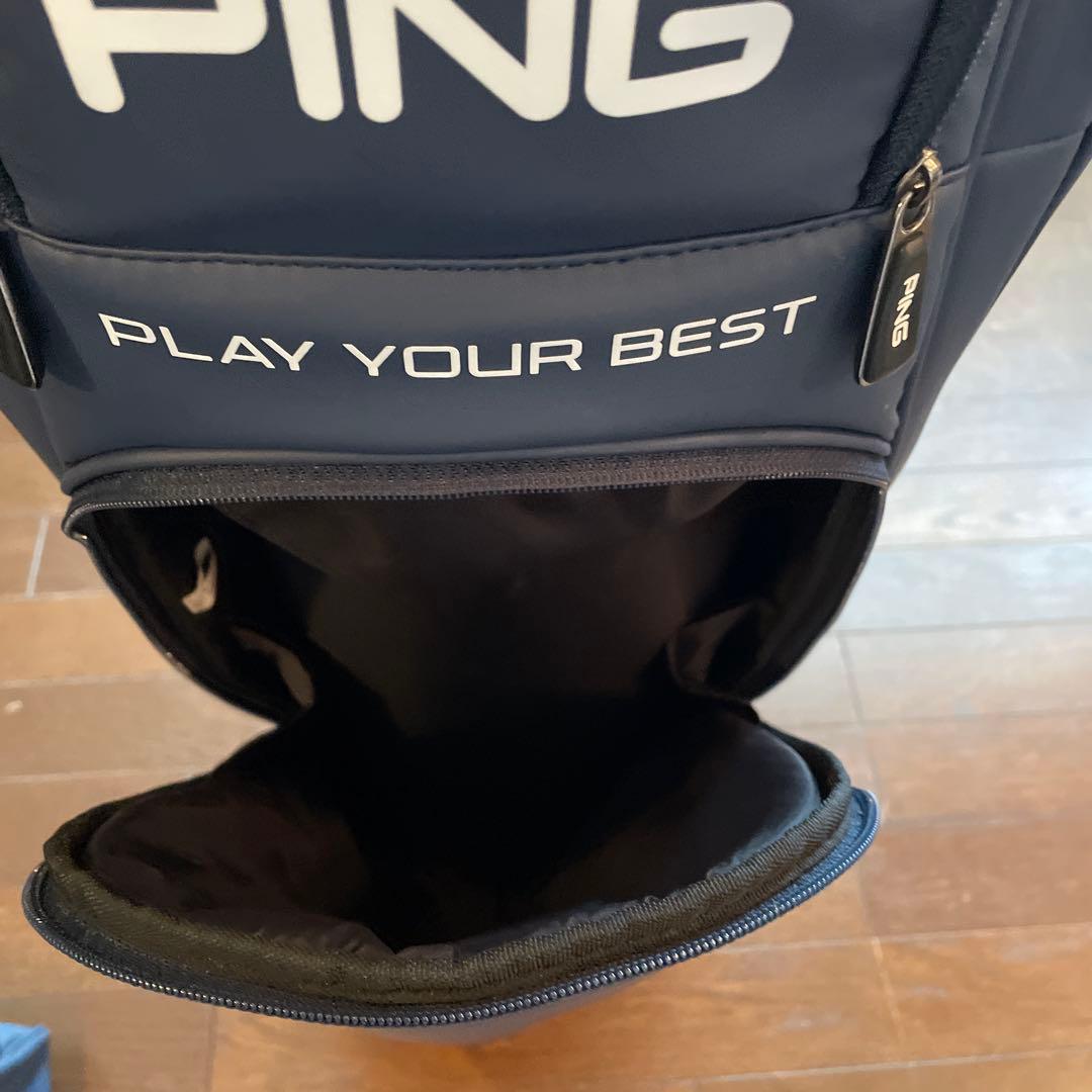 PING ゴルフバッグ ネイビー