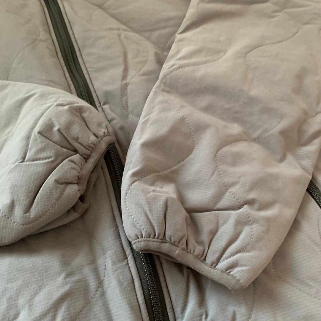 【新品】着る寝袋 キルティングモモンガ Lサイズ　グレー