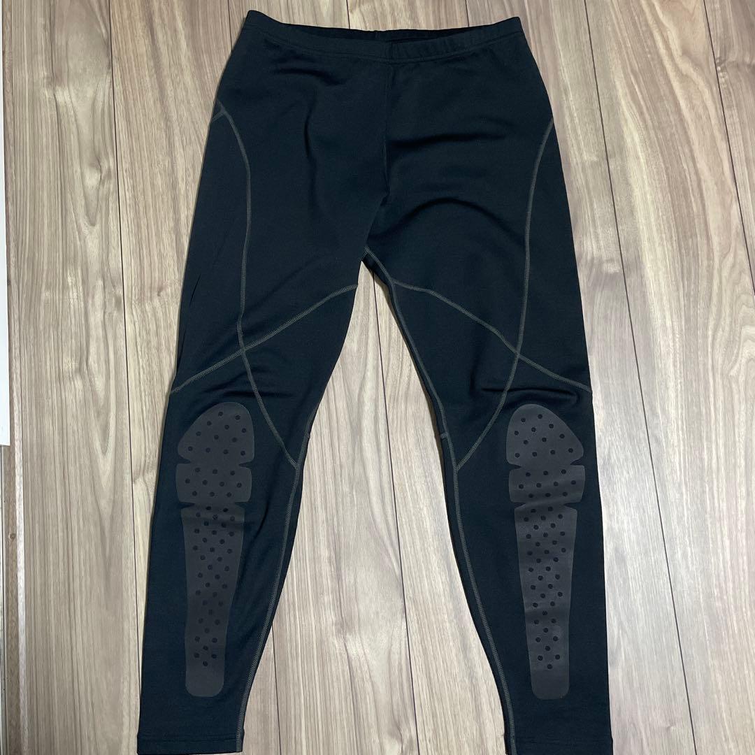 UZU×finetrack フラッドラッシュタイツ ブラック XL