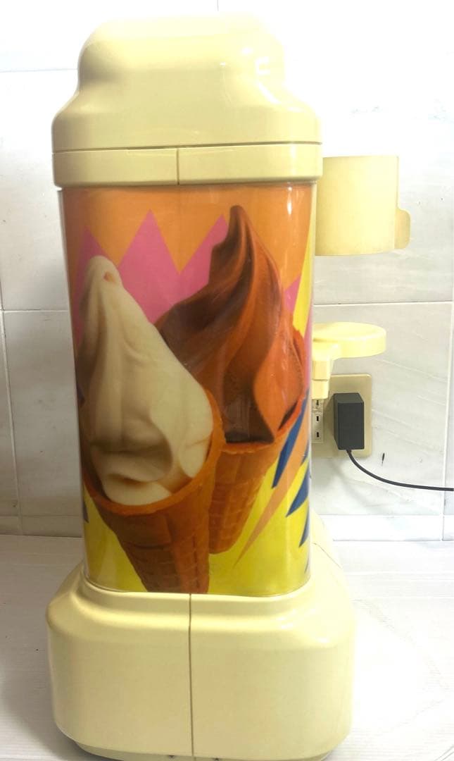 廃盤品レア動作確認済みソフトアイスクリームディスペンサー業務用重機お店舗コンビニ